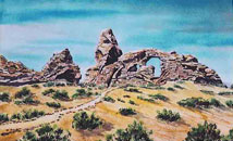 Painting by Cherlyn Bennett
